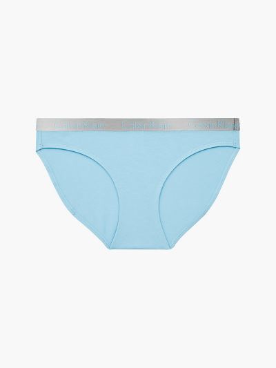 Calvin Klein Underwear HU996419 | Calvin Klein Radiant Cotton Női Bikini Alsó Kék